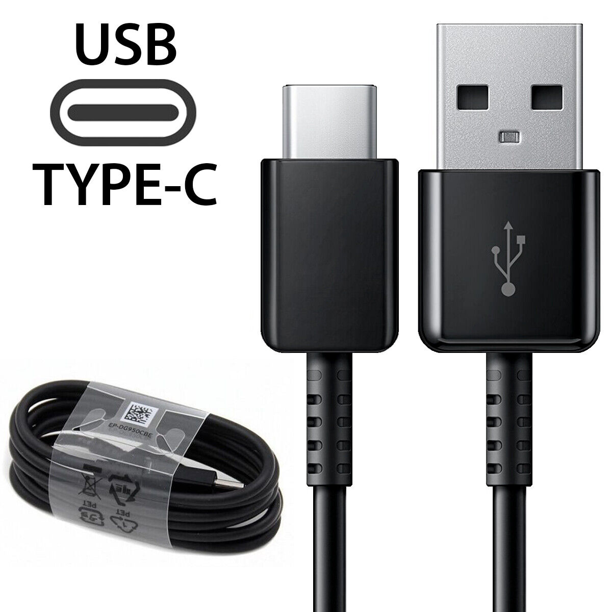 Original Samsung Galaxy Note9 S8 S9 S10 Plus Fast Car Charger +4FT Type-C Cable Samsung EP-LN930CBEGUS - фотография #8