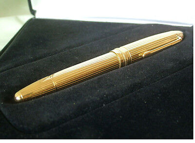 MONTBLANC 18k SOLID GOLD 149 DIPLOMAT FOUNTAIN PEN NEW IN BOX Montblanc