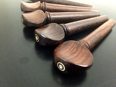 Oud Pegs Rosewood Swiss Models A quality with Persian Eye 55/9/7 mm 12 pcs Lot violin india Does Not Apply - фотография #3