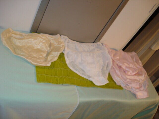 Lot of 6 Vintage Nylon Lace Multicolour Bikini Panties - Size 6-M  Unbranded - фотография #6