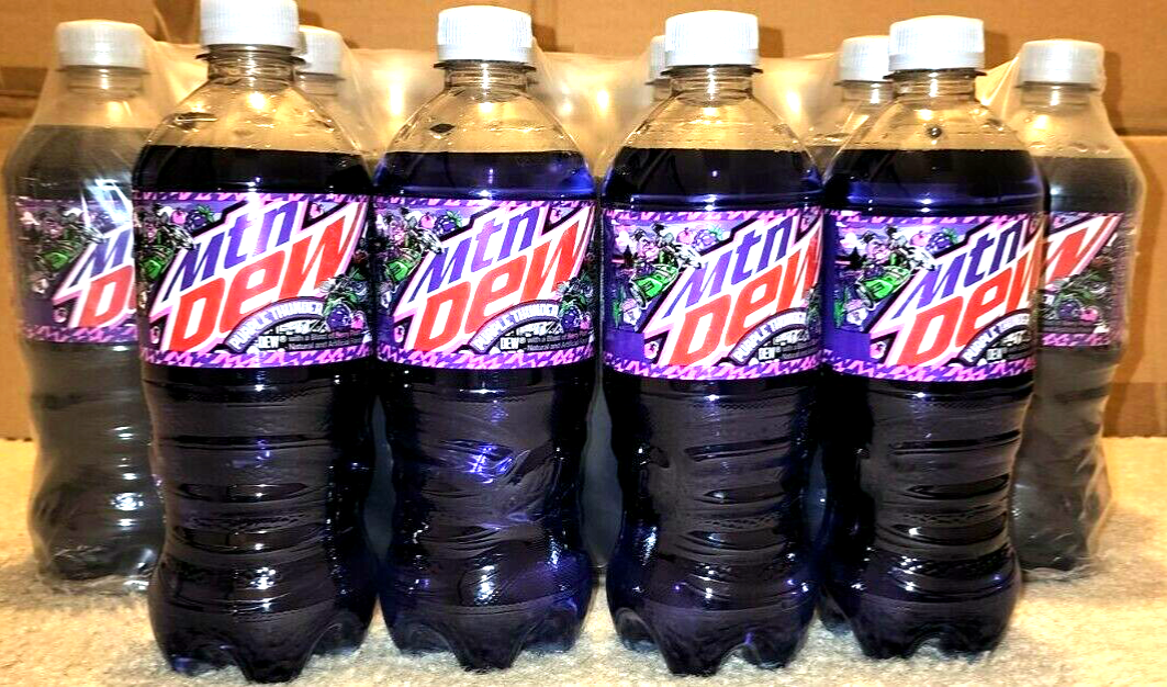 New MTN Dew Purple Thunder- All new Mountain Dew exclusive.FULL CASE! Free Ship! Mountain Dew - фотография #2