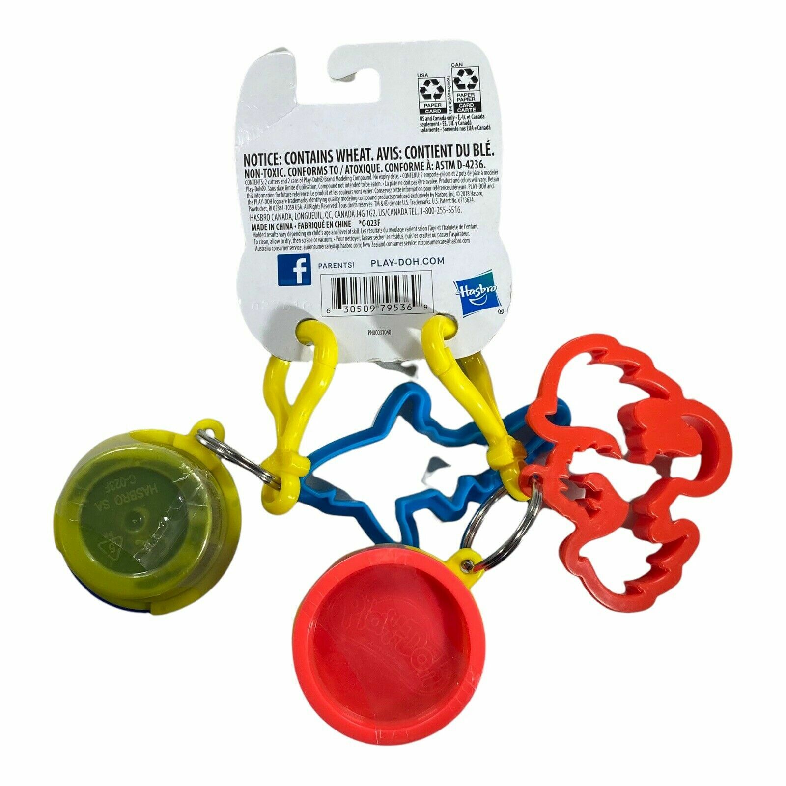 Lot of 24 Hasbro Play-Doh Hang Ups Shark & Dragon Colors (48 Play Units total) playdoh HSBE4996 - фотография #7