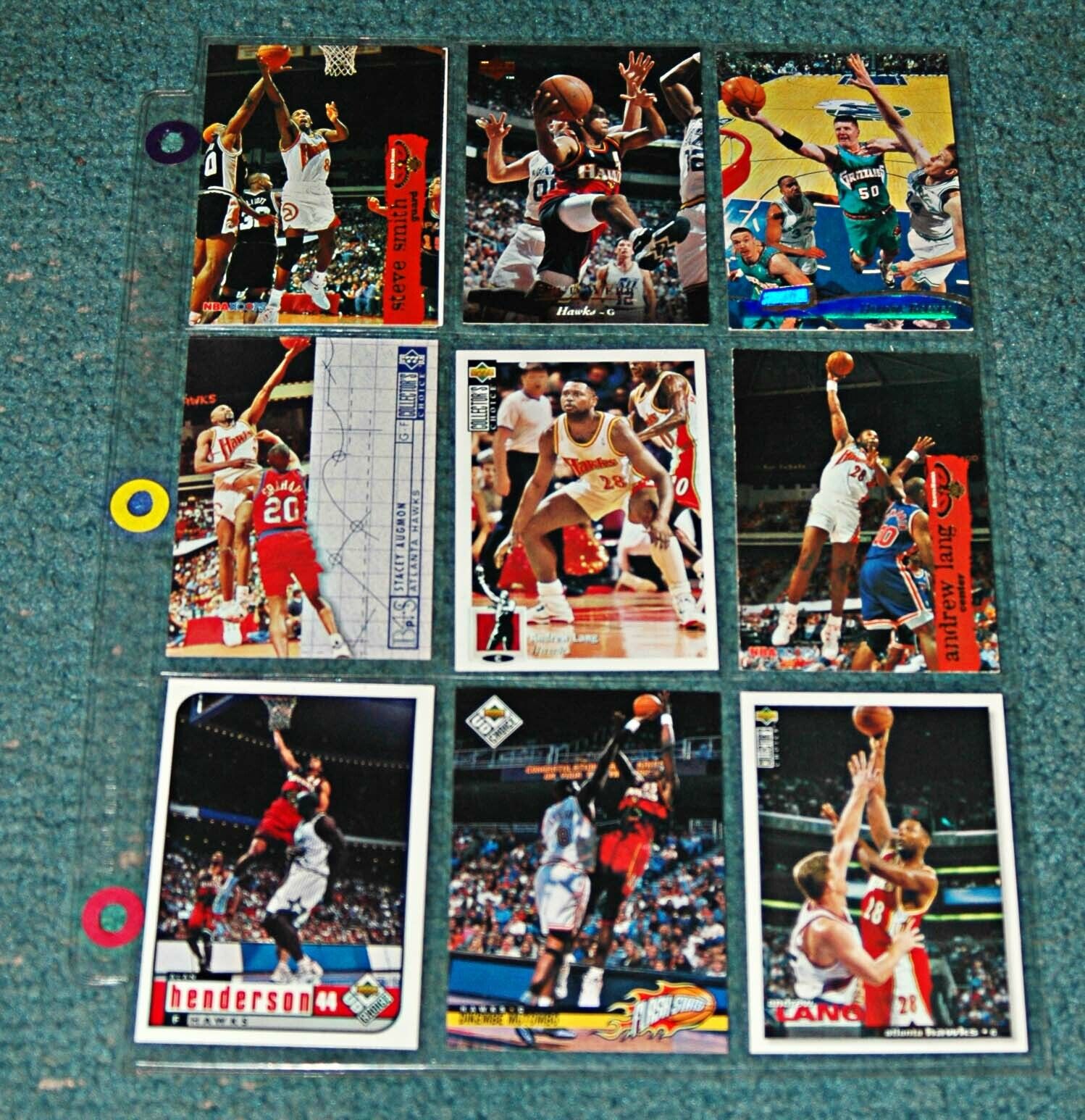Upper Deck Topps Basketball Cards LOT 1992 - 1998 (63 Pieces VGC) Estate Find Без бренда - фотография #8