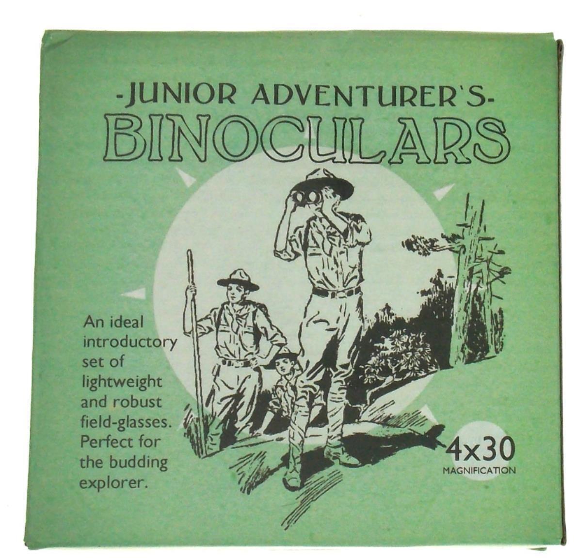 Junior Adventurers Binoculars 4x30 Wenzel Lidden Compass Kids Tinted Lightweight House of Marbles