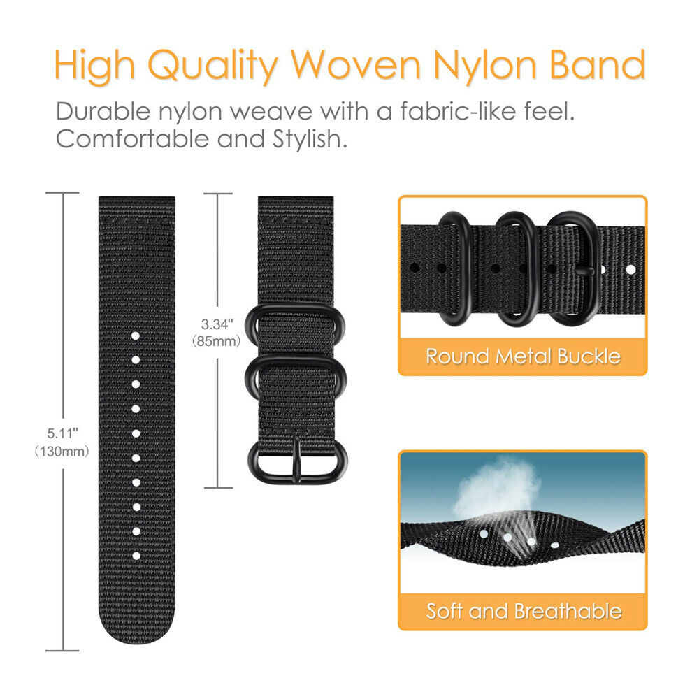 Soft Woven Nylon Watch Band Sport Strap For Samsung Galaxy Watch Gear S3 Classic Unbranded Does Not Apply - фотография #7