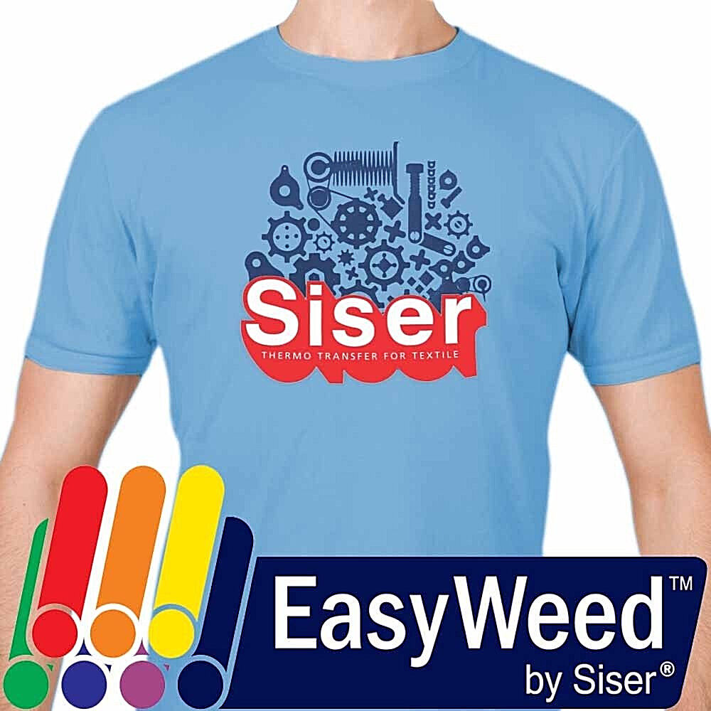 Siser EasyWeed® HTV Heat Transfer Vinyl for T-Shirts 15" by 12" Sheet(s) Siser Siser EasyWeed Sheets