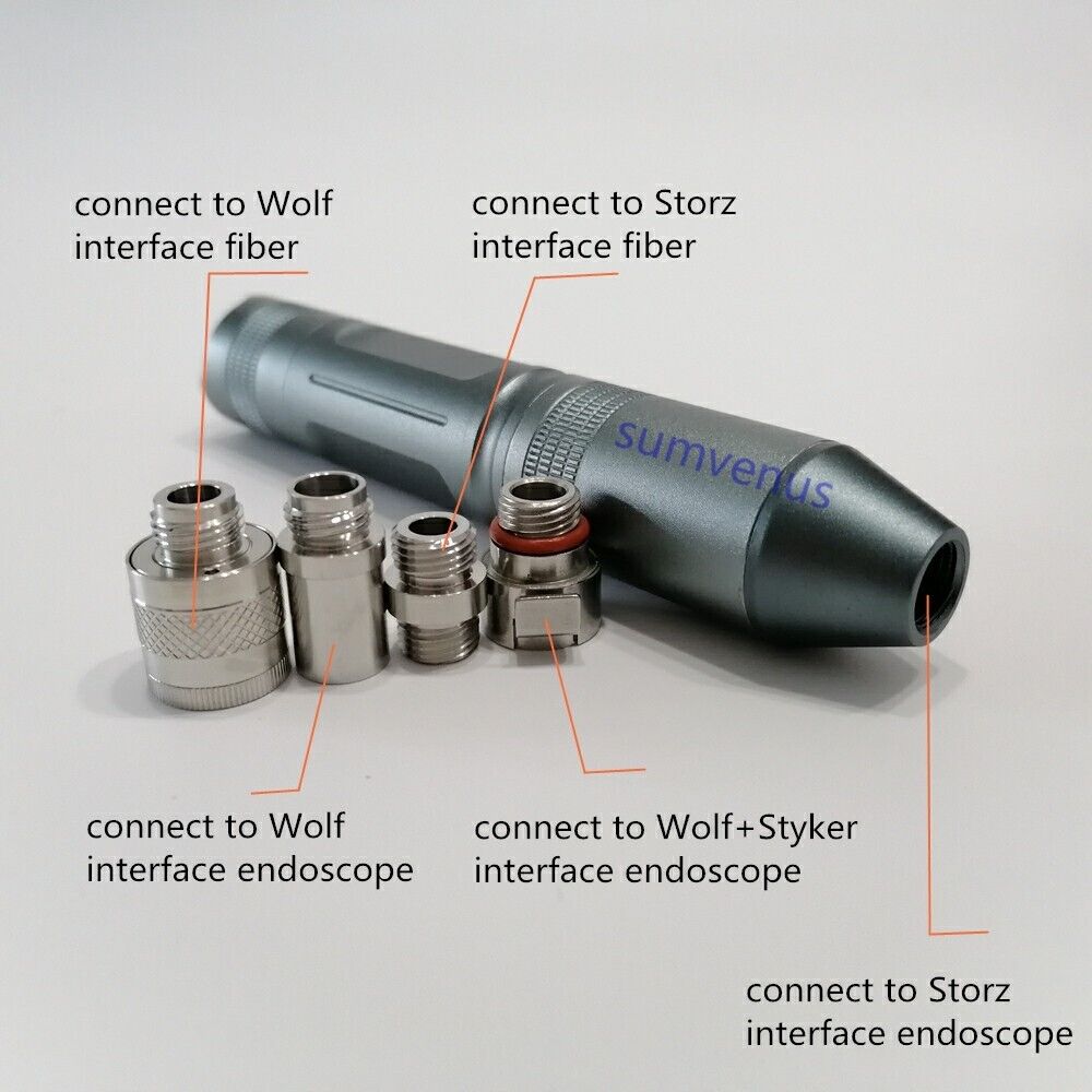 Medical MINI Handheld Fits Wolf Storz Stryker Rigid Endoscope Cold Light Source sumvenus Does Not Apply - фотография #4