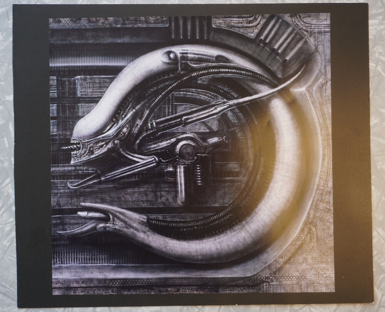 H.R. Giger Alien Vintage Art Pages Lot EXCELLENT CONDITION! FREE SHIPPING! Undisclosed - фотография #8