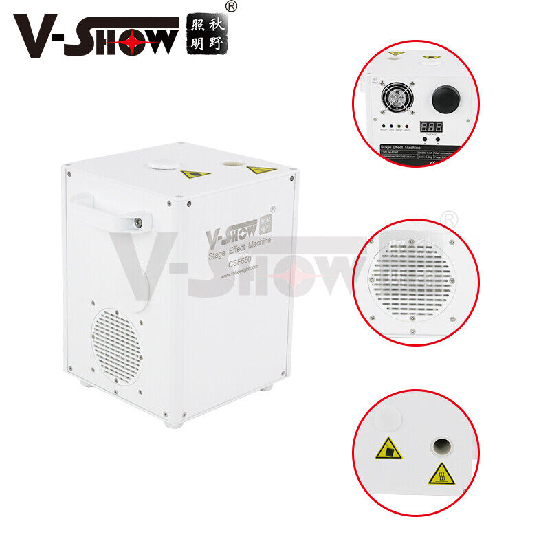 V-Show 2PCS 650W Mini Cold Spark Firework Machine Stage Effect With Case+10 Bags V-SHOW Does Not Apply - фотография #2