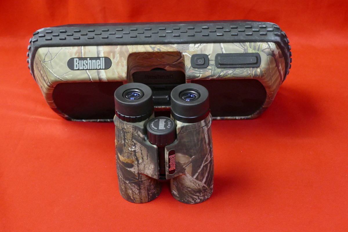 BUSHNELL POWER VIEW 10X42 BINOCULAR CAMO WITH BUSHNELL BOOM BOX Bushnell POWER VIEW - фотография #3