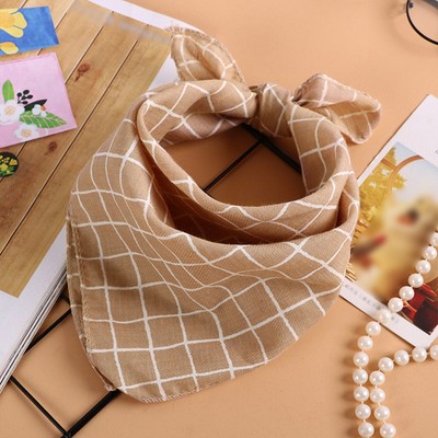 4PCS Pet Bandanas Cotton Washable Dog Bandanas Scarf Bowties Collar Pet Square Unbranded Does Not Apply - фотография #11