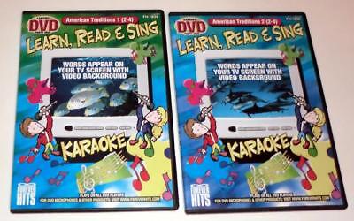 Lot of (15) Kid's Children's 'Listen Read & Sing Karaoke DVDs' From Forever Hits Forever Hits - фотография #12