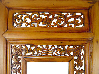 Chinese Antique Open Carved Screen/Room divider w/Stand 20P41 Без бренда - фотография #4