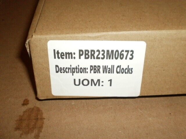 Pabst Blue Ribbon Wood Clock / NEW IN BOX Pabst Blue Ribbon - фотография #5