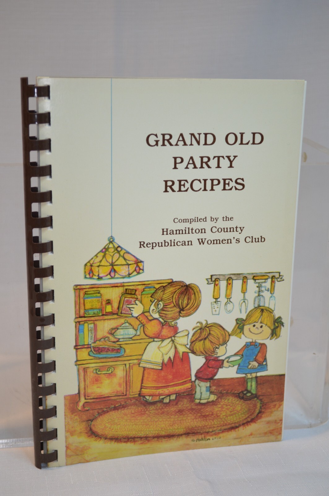Grand Old Party Recipes Hamilton County OHIO Republican Women’s Club Bound 1986 Без бренда