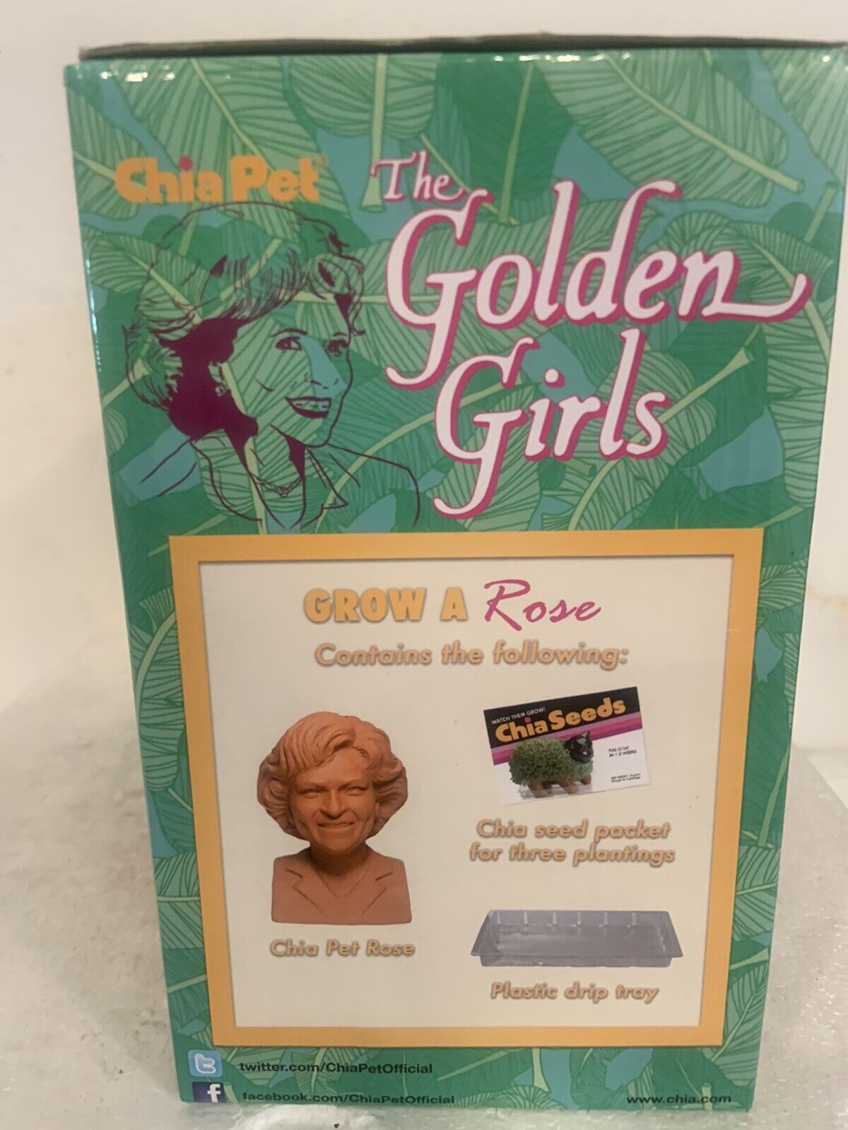 The Golden Girls “Rose” Chia Pet Decorative Planter Head Betty White New 2018 Chia Pet - фотография #5