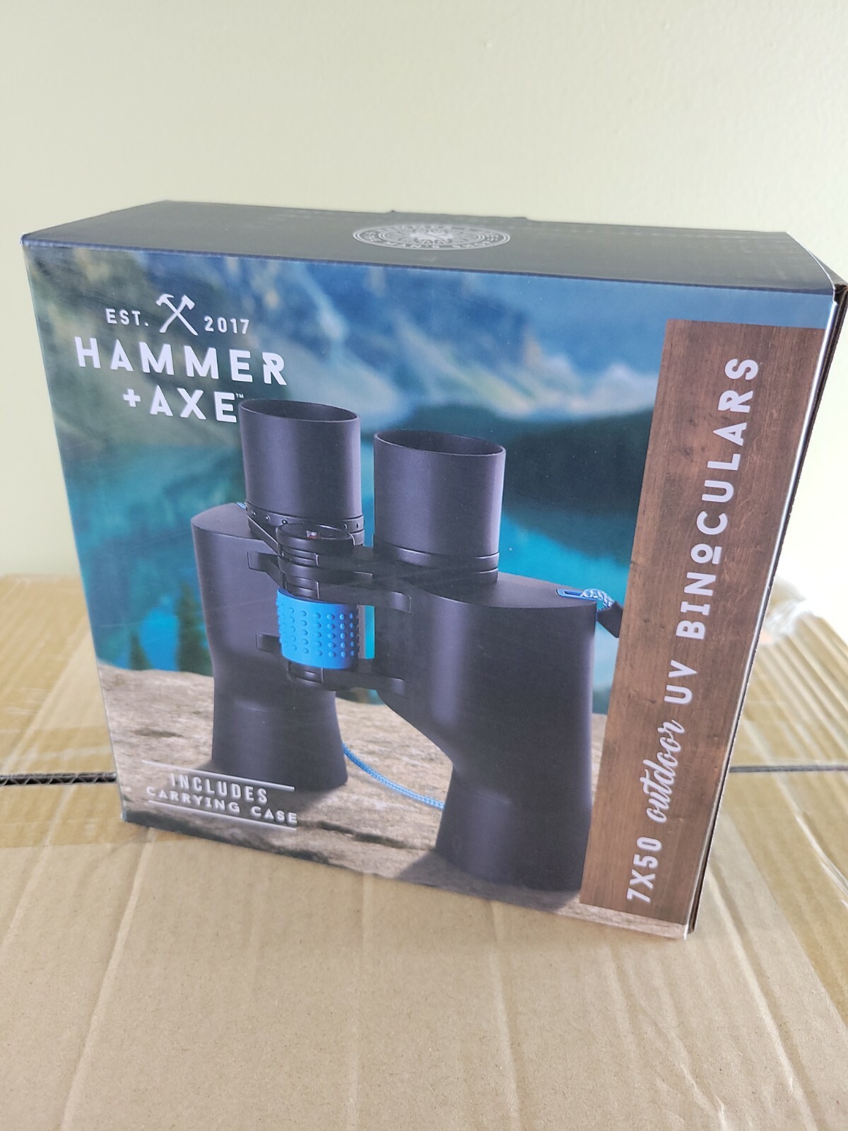 Hammer And Axe 7x50 Power Outdoor UV Binoculars w/ Carrying Case -Lot of 8 Hammer & Axe - фотография #2