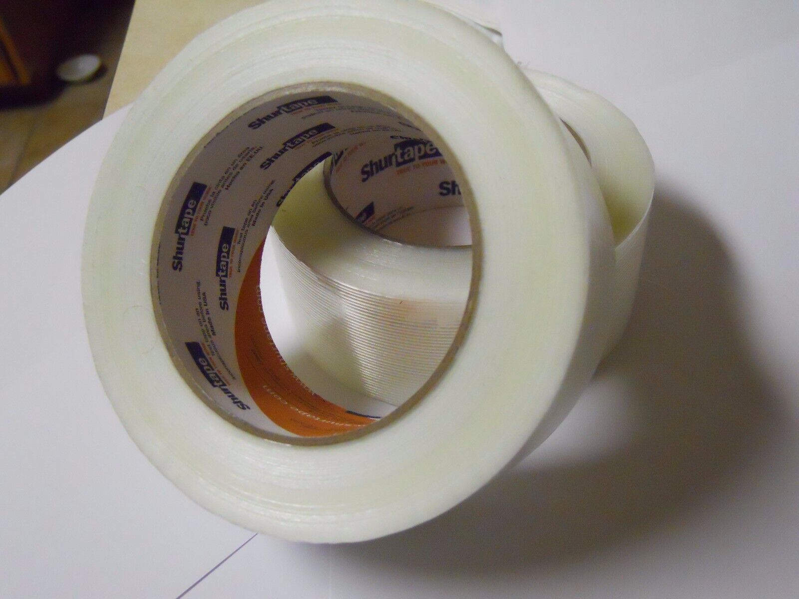 7 Rolls 2" x 60 YDS Fiberglass Reinforced Filament Strapping, Packing Tape Clear Unbranded/Generic Does Not Apply - фотография #5