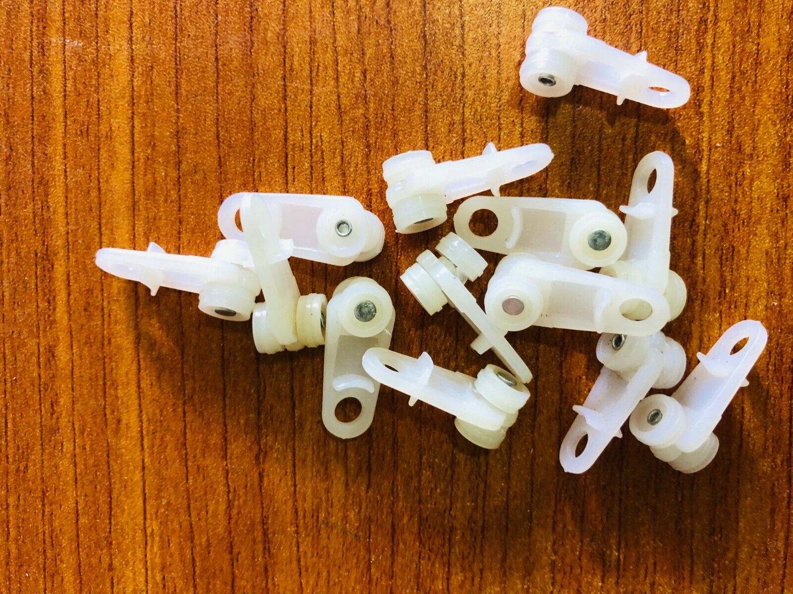 CURTAIN HOOKS White Runners Curtain Track Gliders Rail Plastic New - 50Pcs  Unbranded Does Not Apply