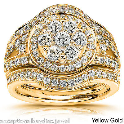 2CTW LAB CREATED  DIAMOND WEDDING ENGAGEMENT RING GUARDS ENHANCERS Sz 8 + bonus! EXCEPTIONALBUY - фотография #6