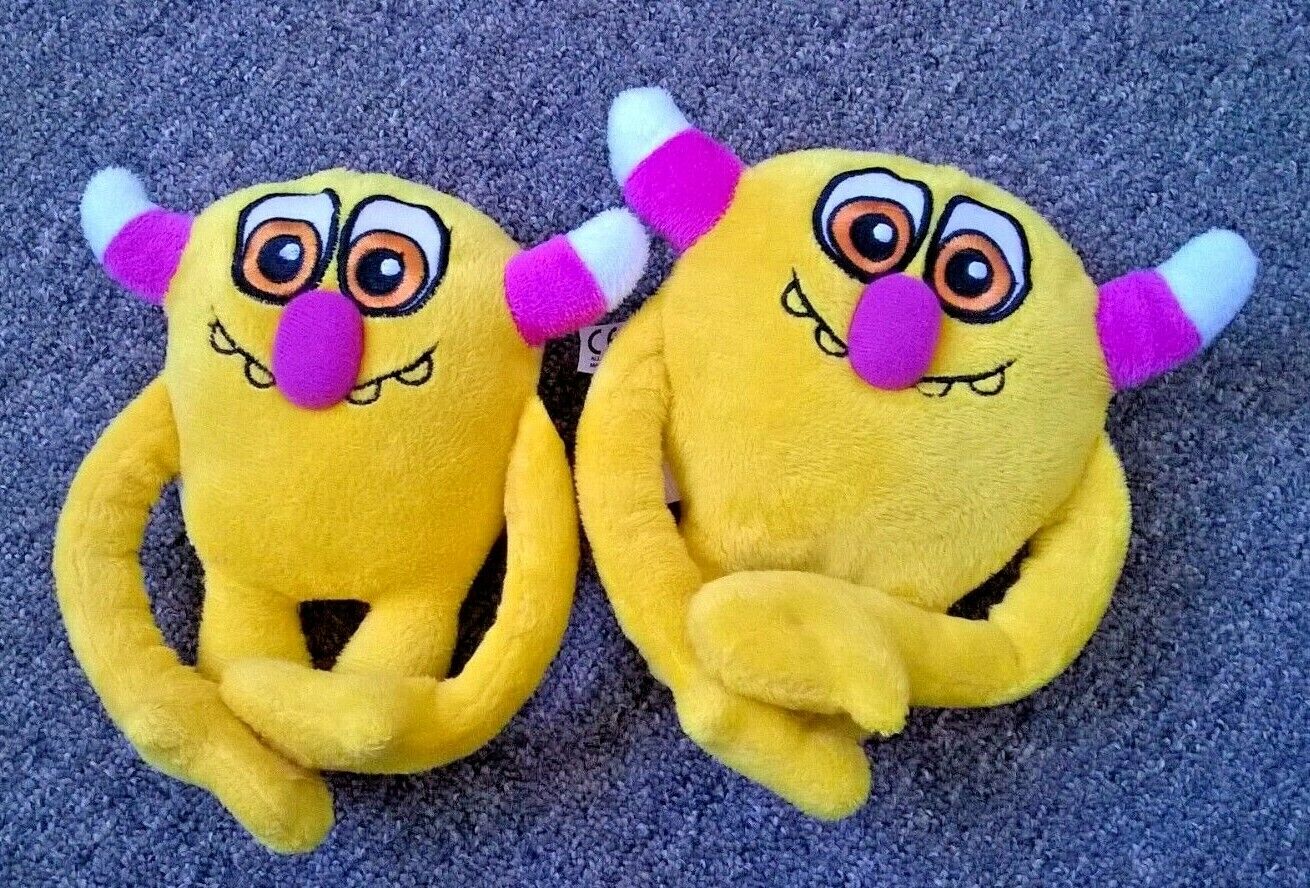 Tezz Blanky Buddy Plush Monster Soft Toys x 2 Emirates Airlines Fly With Me  Emirates - фотография #2