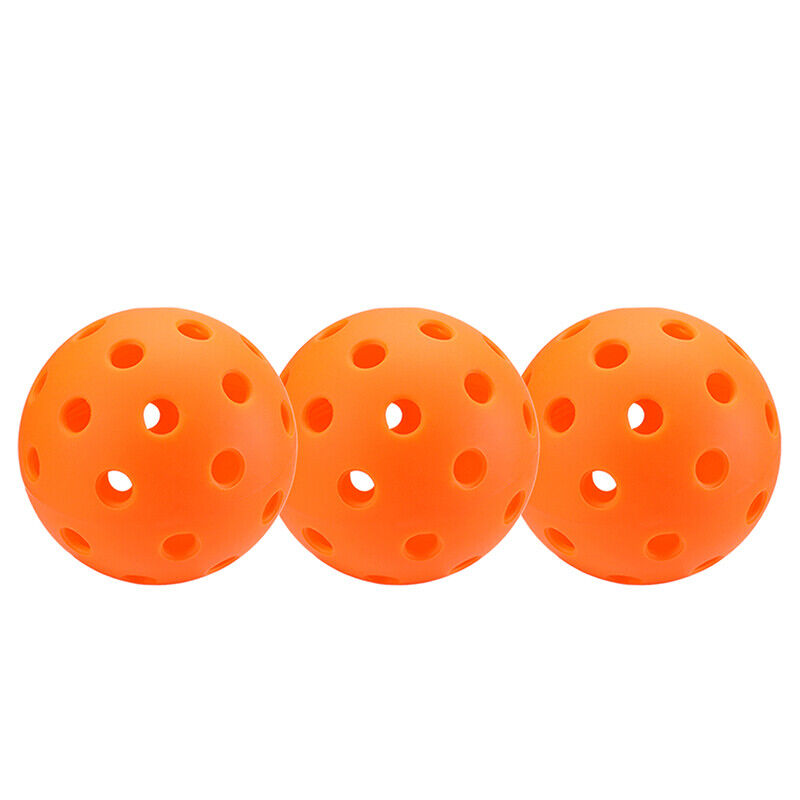 40 Holes Pickleball Balls Set of 12 Indoor True Flight USAPA Approved Orange Unbranded Does not apply - фотография #7