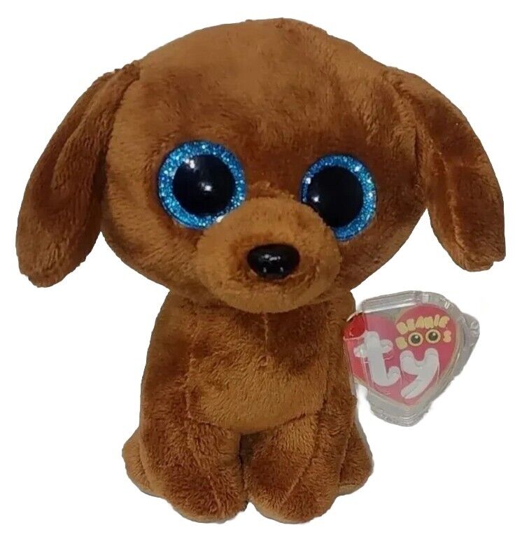 Ty Beanie Boos - DOUGIE the Dachshund Dog (6 Inch) NEW - MINT with MINT TAGS Ty