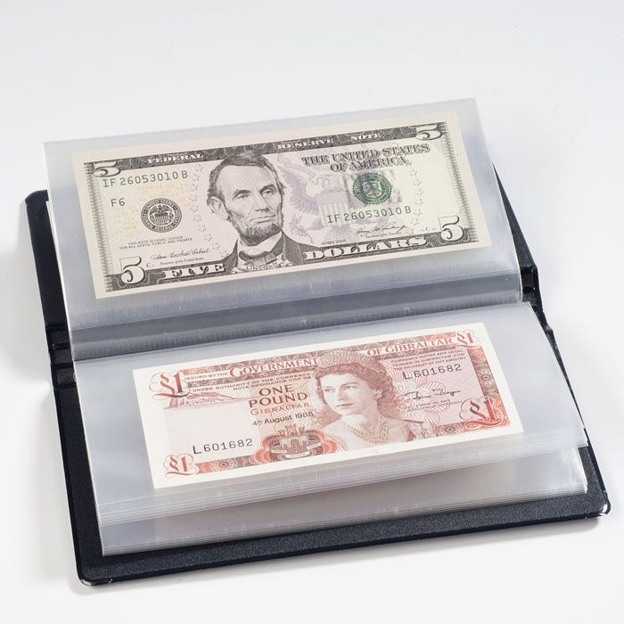 Lighthouse Banknote Pocket Album Wallet Case Currency Holder Paper Money Book Lighthouse - фотография #3