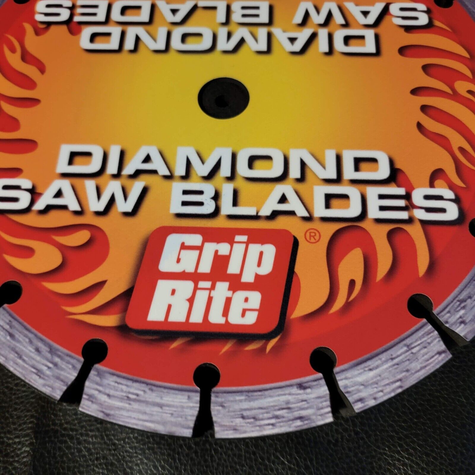 Grip Rite Diamond Saw Blades Store Display Wood Mock Blade Decor Man Cave GRIP RITE - фотография #3