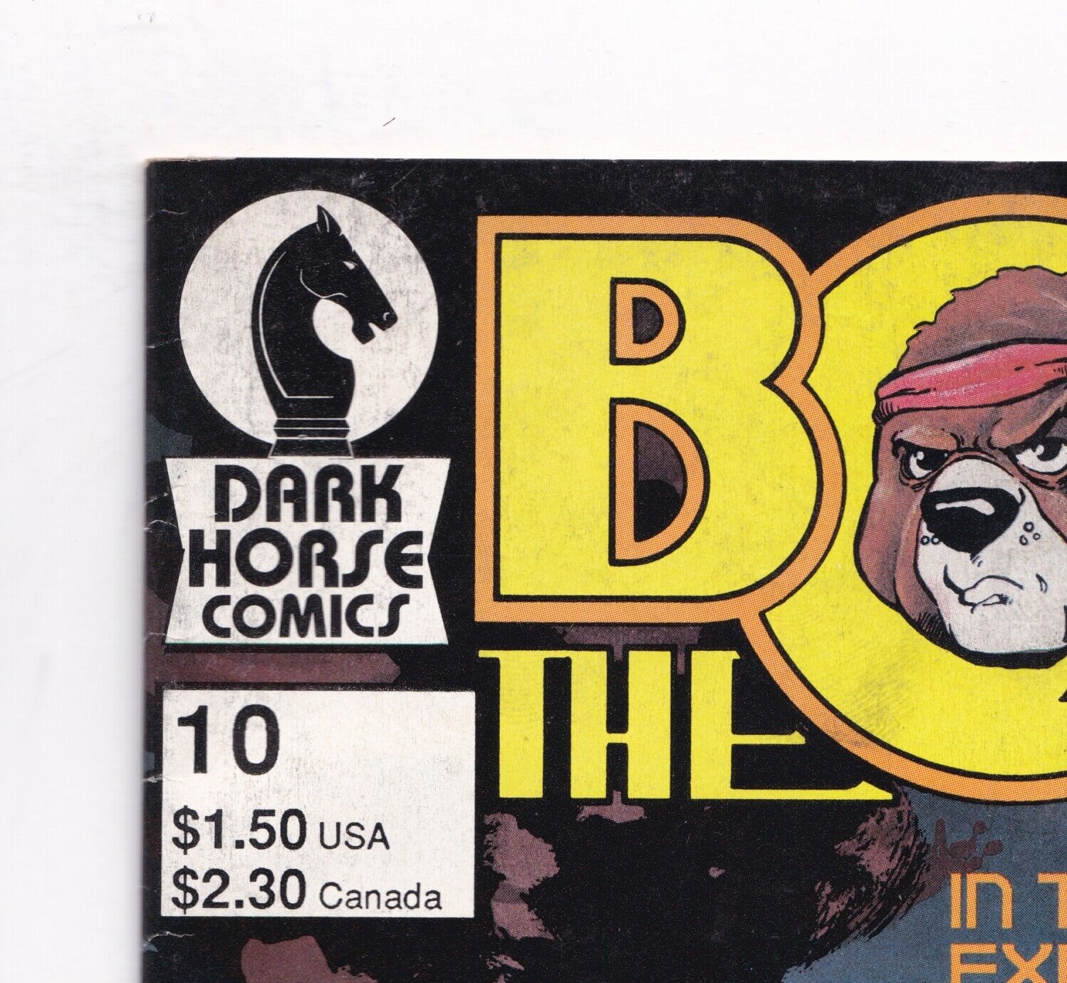 Boris The Bear #5 #10 (1986 Dark Horse) Some cover soiling tanning Без бренда - фотография #3