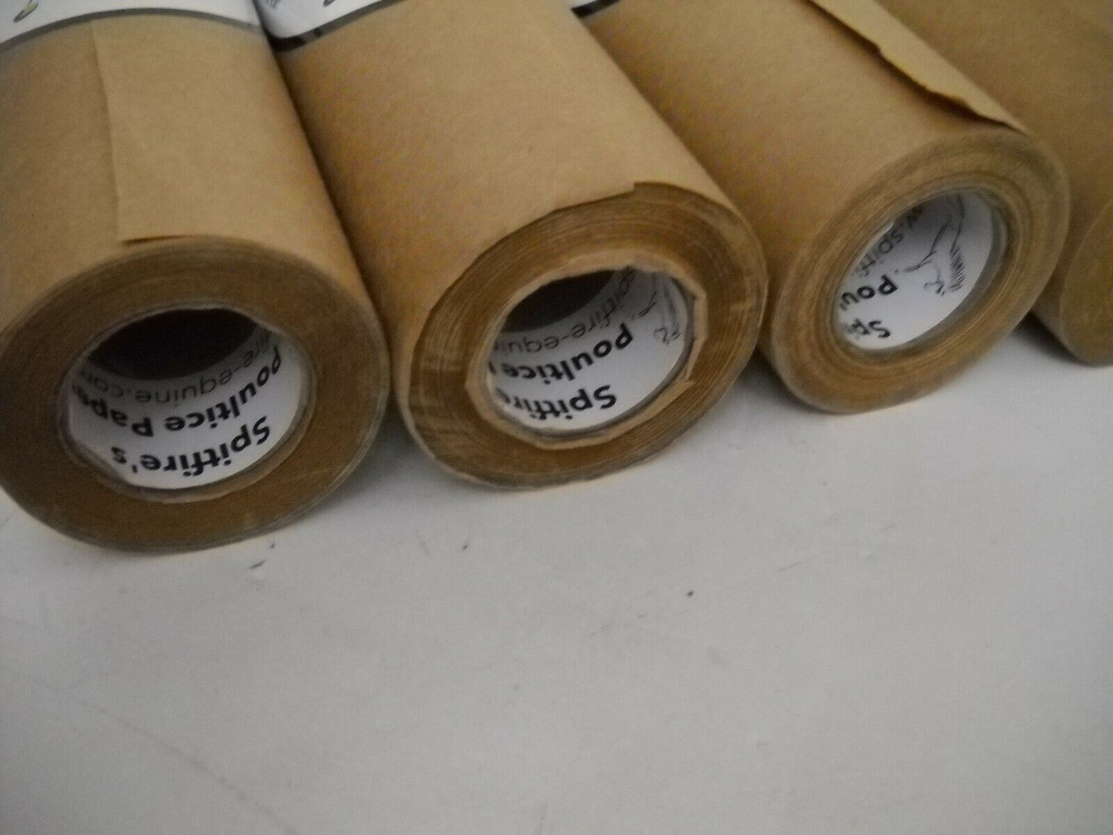 Spitfires Poultice Paper Roll, 12" x 75', safe for horses, NEW - Lot of 4 rolls Spitfire Does Not Apply - фотография #2