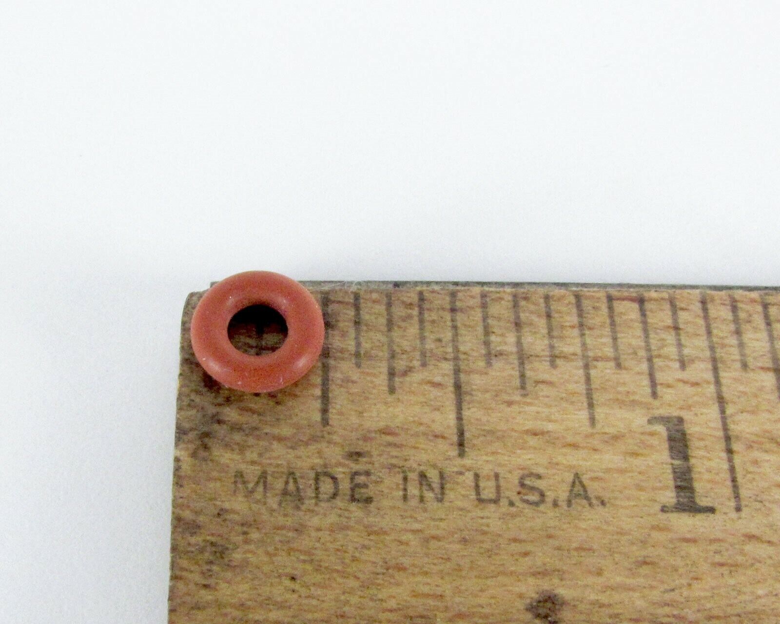 Lot of (100) Small O-Ring Red Rubber Outer Diameter 1/4" Unbranded Does Not Apply - фотография #2