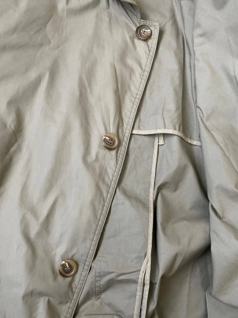 Vintage Bogner Beige Long Trench Coat Safari Made in West Germany Size: Large Bogner - фотография #8