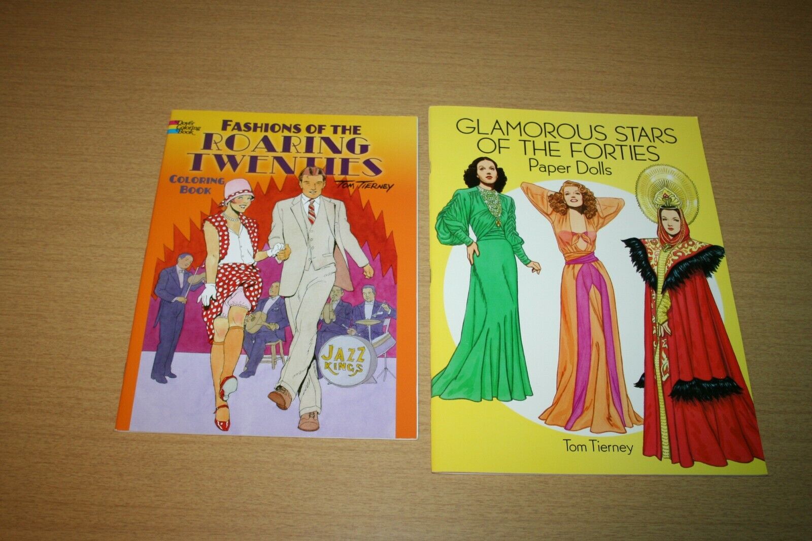 Tierney Paper Doll & Coloring Book Glamorous Stars & Fashions Roaring 20s #10 Tom Tierney