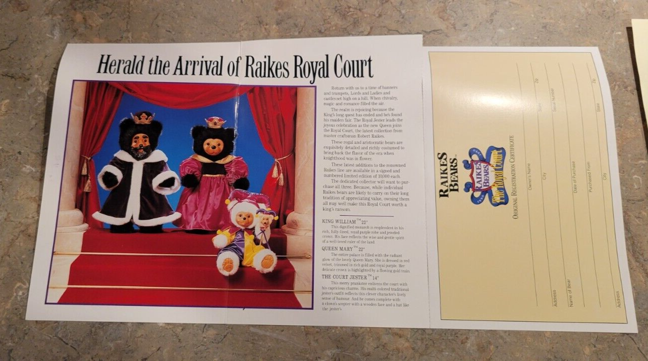 New Robert Raikes Royal Collection King William & Queen Mary In Box COA Limited Raikes - фотография #21