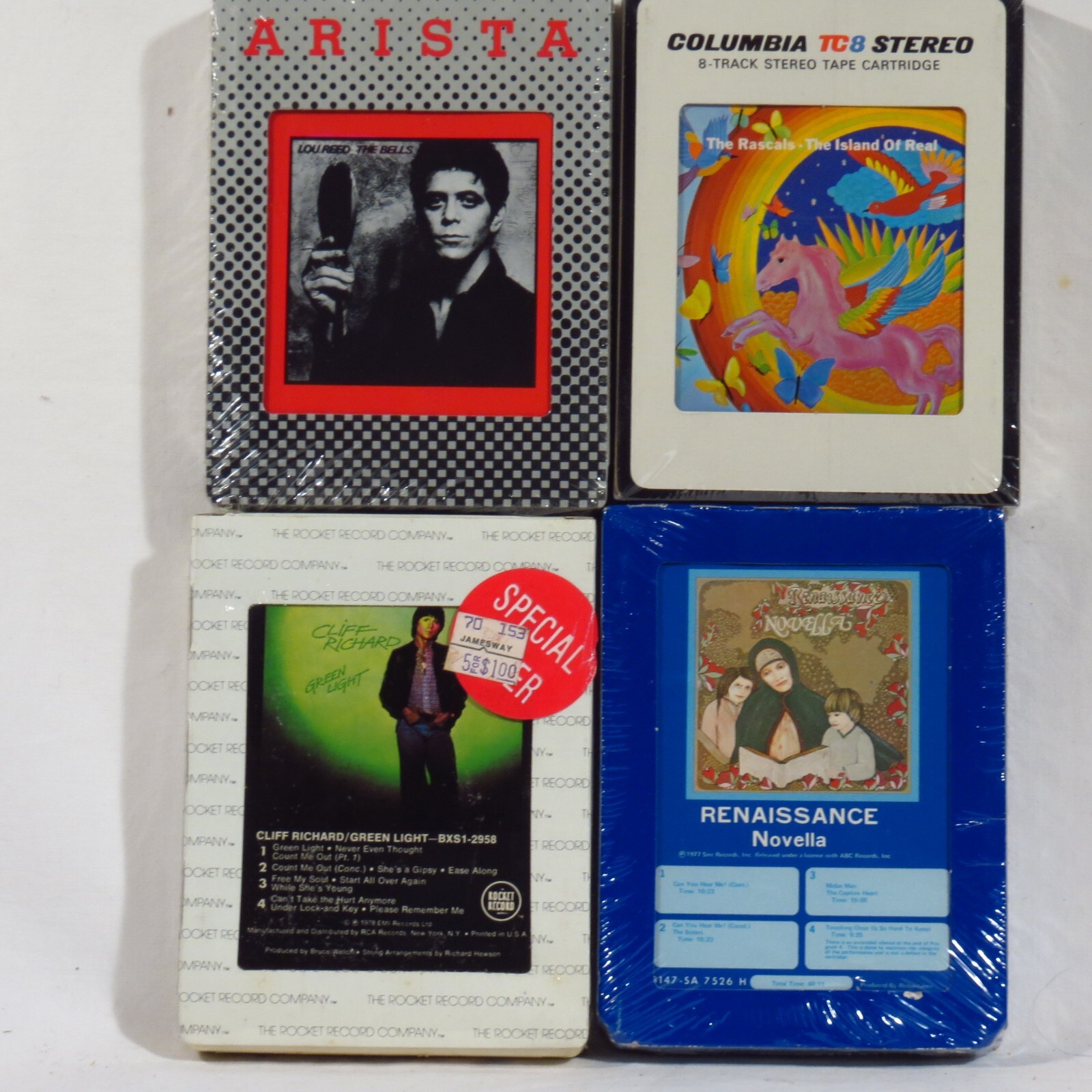 LOT of 20 US 8-Track tapes STILL SEALED - Rock, Soul, Folk, Jazz Без бренда - фотография #5