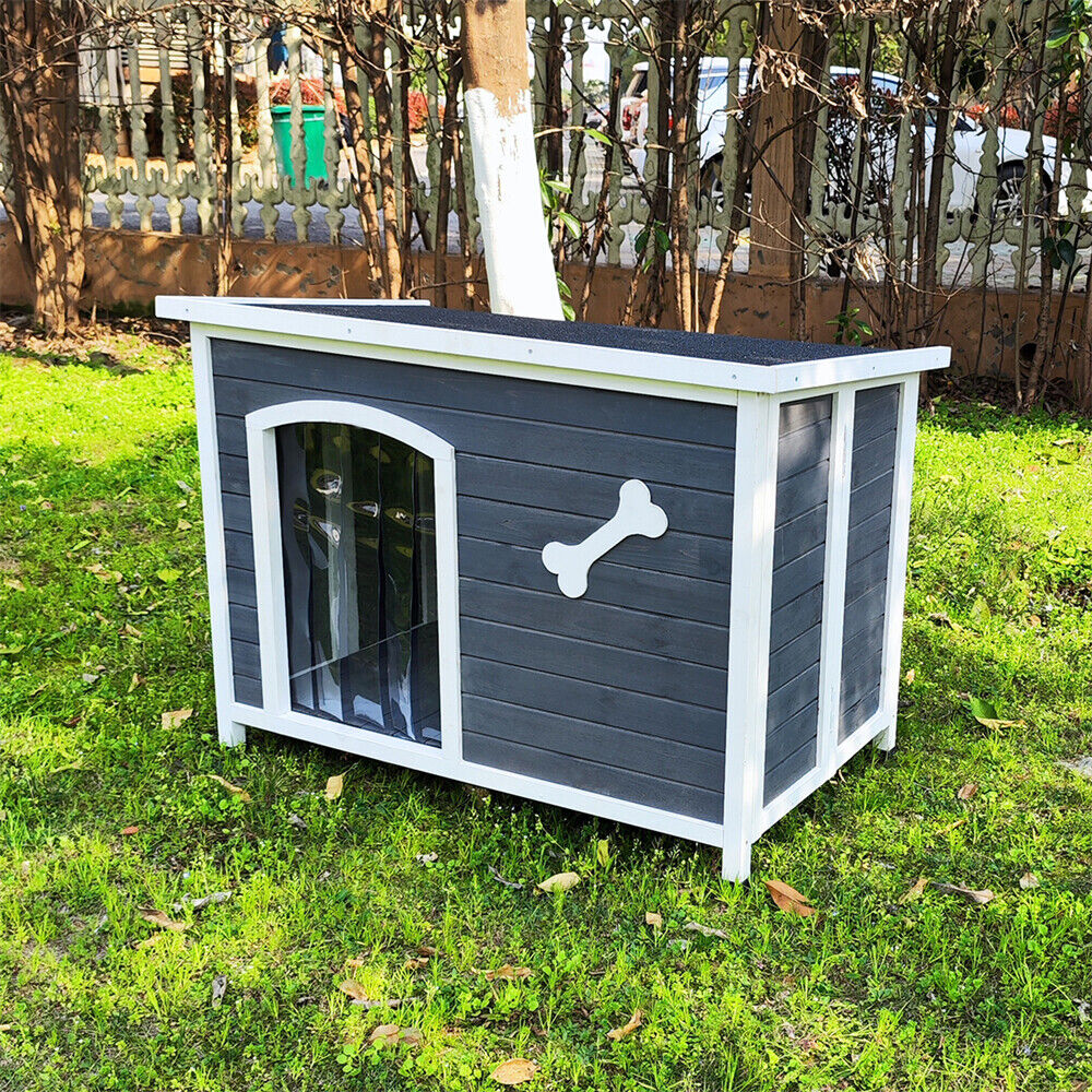 Dog House Indoor & Outdoor Wooden Waterproof Windproof Foldable Dog Cage Outdoor - фотография #16