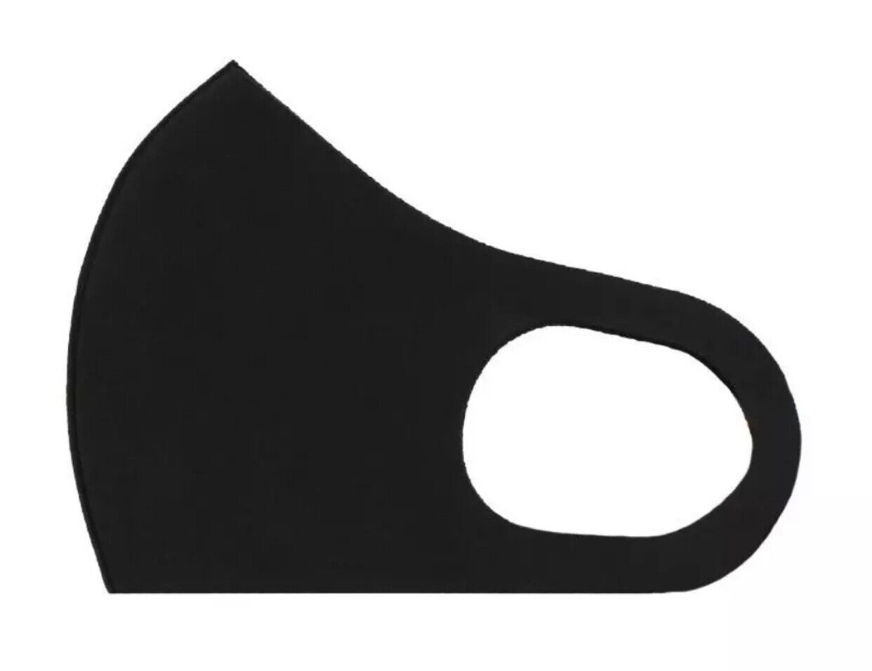 10 Pack Face Mask Black Washable Reusable Breathable Unisex Masks Unbranded Does Not Apply - фотография #6