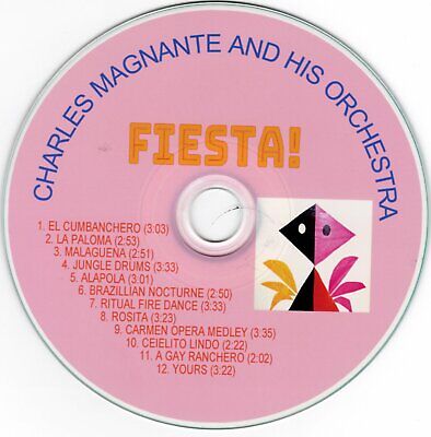 "Fiesta!" by Charles Magnante His Accordion and His Orchestra" on CD ! Без бренда - фотография #3