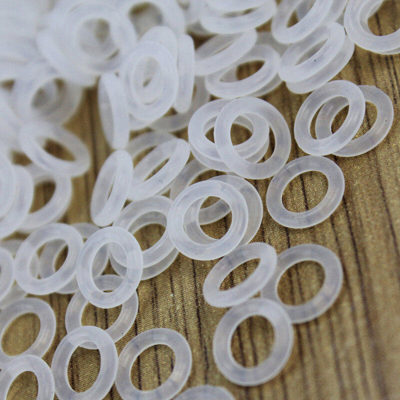 120Pcs/Bag Silicone Rubber O-Ring Switch Dampeners White For Cherry MX Keyboard Unbranded/Generic Does not apply
