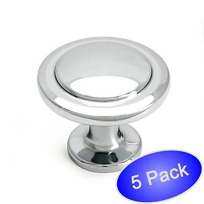 *5 Pack* Cosmas Cabinet Hardware Polished Chrome Knobs - #5560CH Cosmas 5560CH - 5 Pack