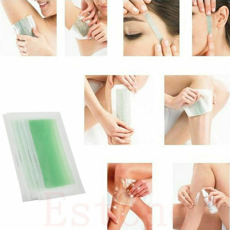 Depilatory Paper 5PCS Hair Removal Paper Salon Waxing Strips Nonwoven Body Pro Unbranded Does not apply - фотография #2