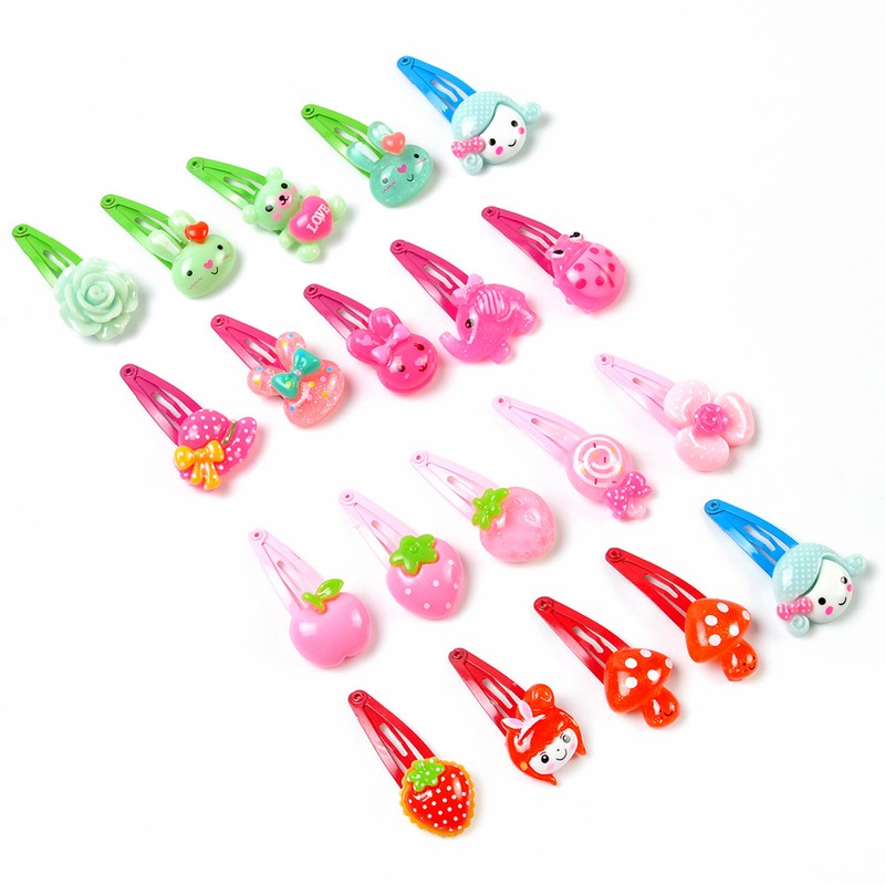 Lots 20X Mixed Styles Cute Cartoon Baby Kids Girls Hairpin Hair Clips Jewelry Unbranded - фотография #5