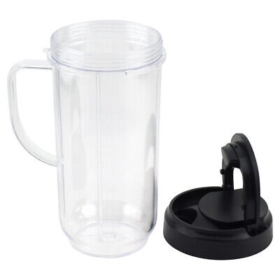 2 Pack 22 oz Tall Cup with To-Go Lid Replacement Part Magic Bullet 250W MB1001 Felji DOES NOT APPLY - фотография #3