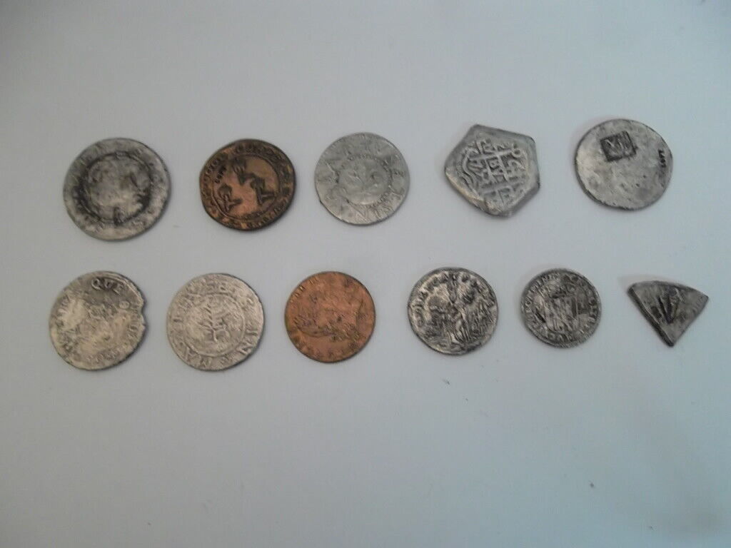 ROMAN COINS: 1960s vintage 11 metal roman imperial replica coins Без бренда