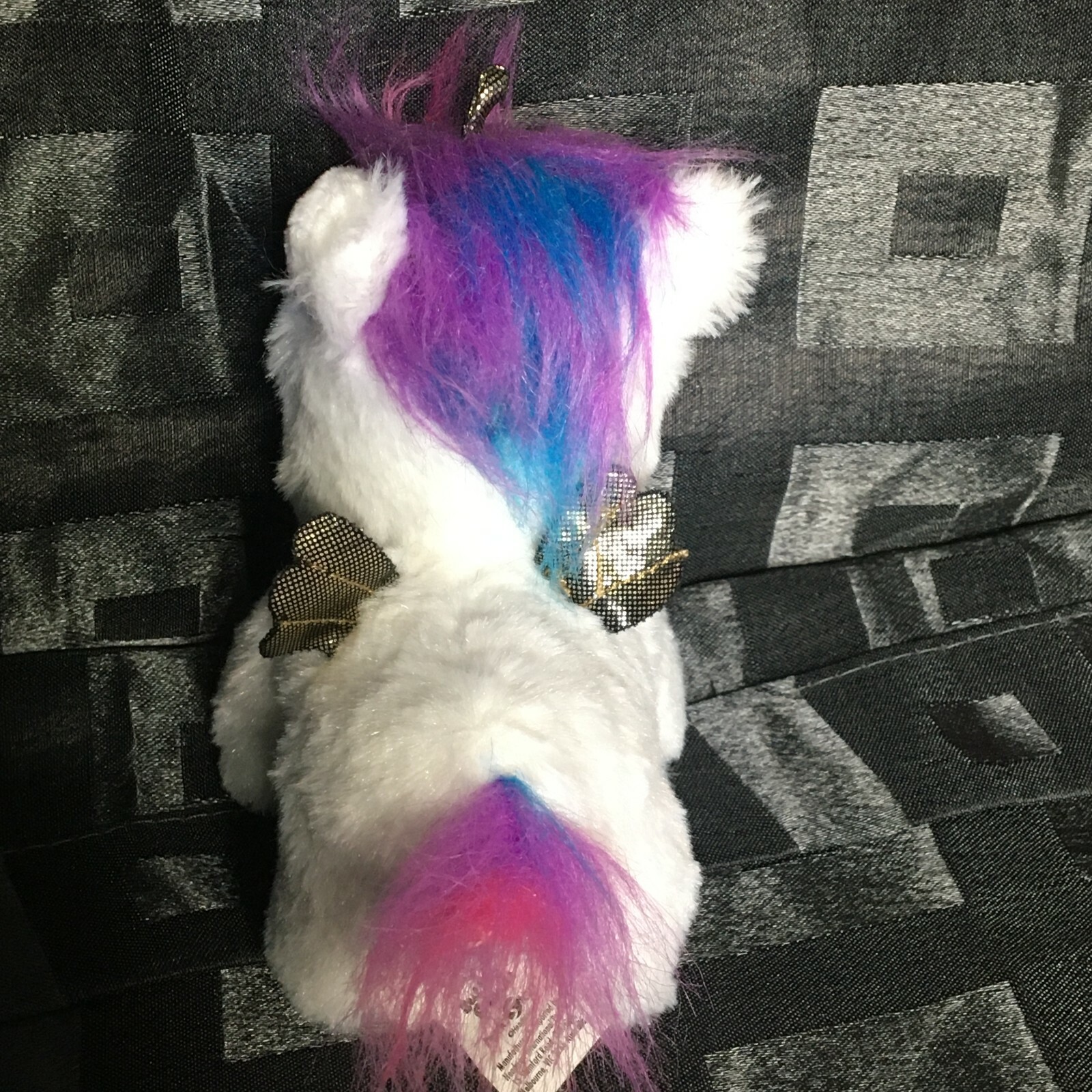 Bulk lot of 4 Soft Cuddly Unicorn Pegasus Flying Horse Pony Plush Toys Rainbow  Unbranded Does Not Apply - фотография #3