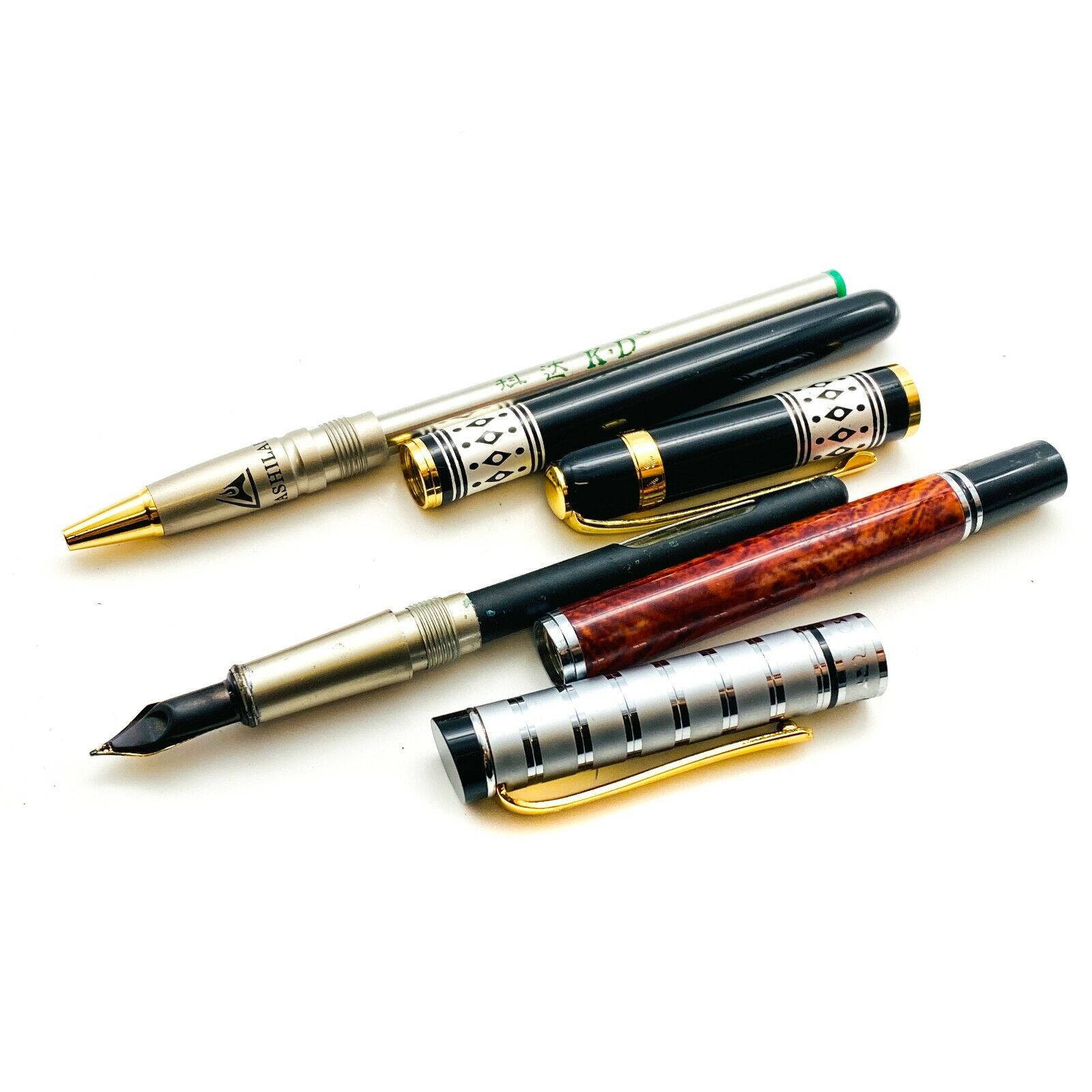 Huashilai 22KGP Pen - Writing Instruments ~5.5" Overall Length - LOT of 2 Huashilai - фотография #10
