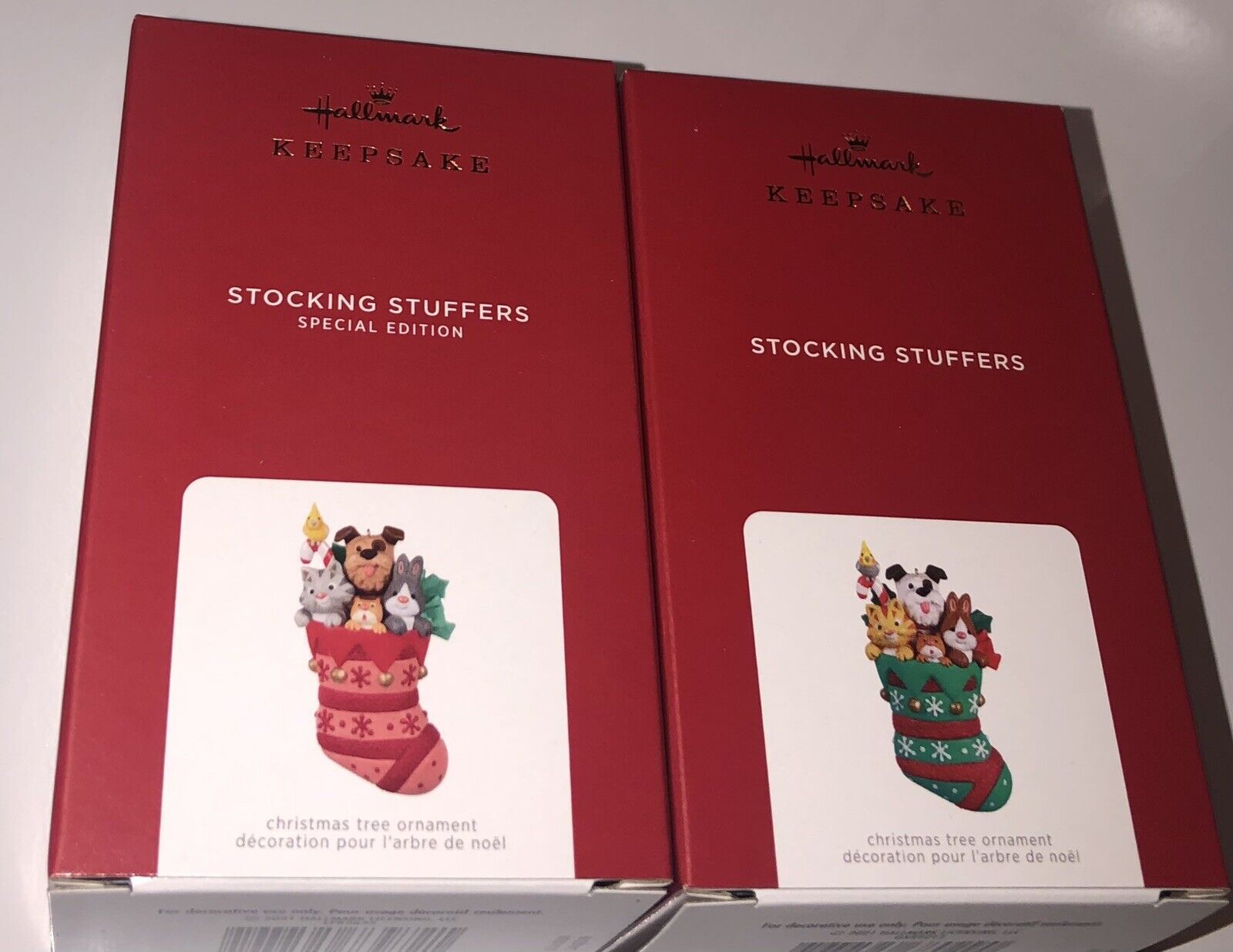 2021 Stocking Stuffers REPAINT Limited Edition - #1 in Series Hallmark Ornament Hallmark