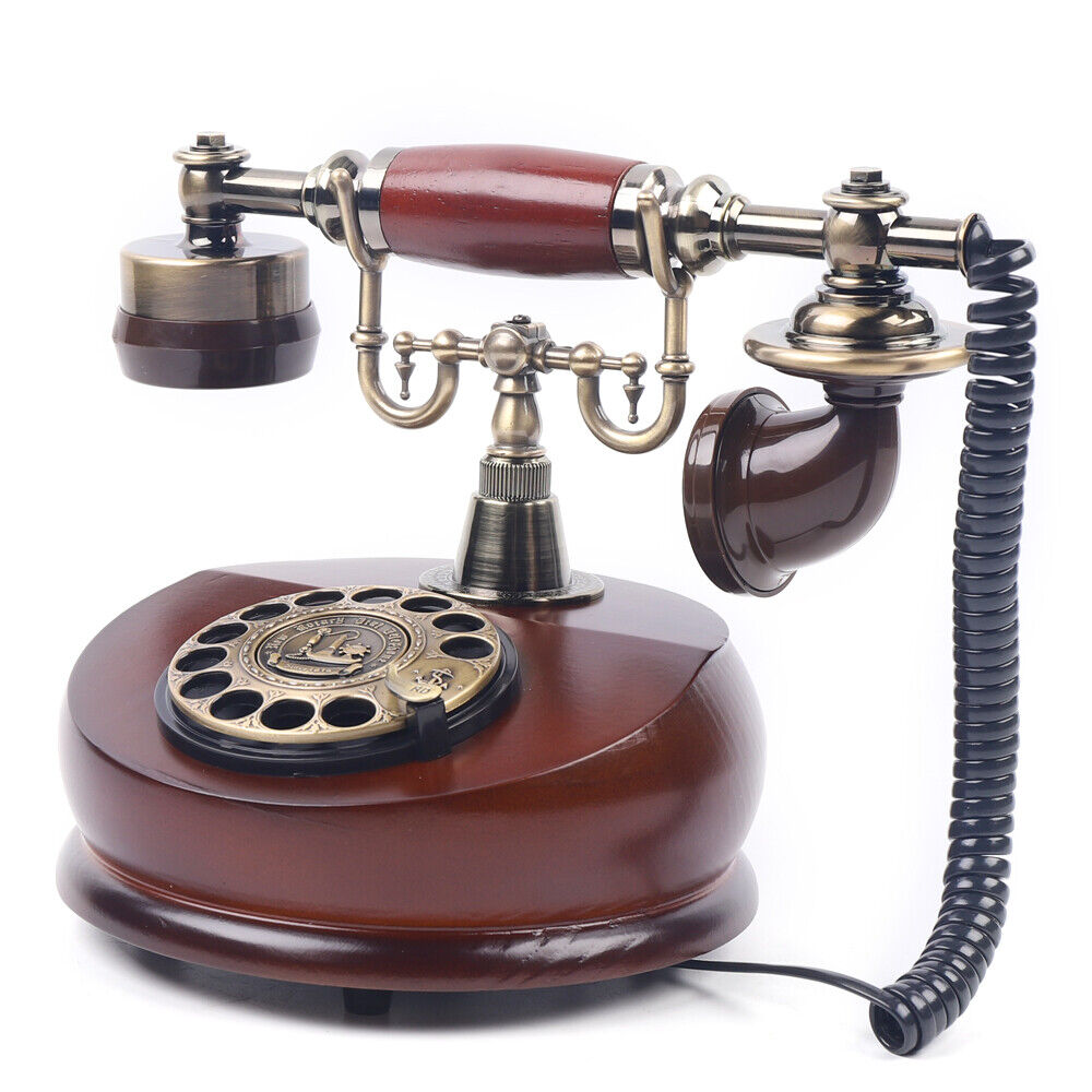 Vintage Retro Corded Telephone Home Office Desk Landline Phone Equipment New Unbranded Does not apply - фотография #6