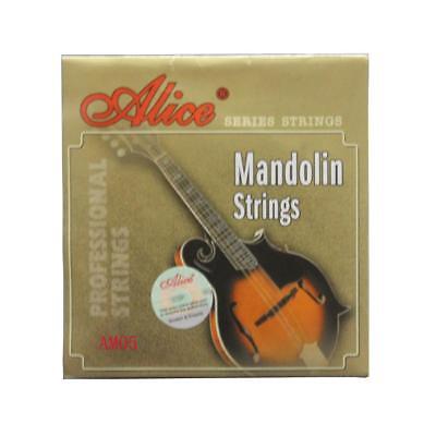 10Sets Alice Mandolin Strings Coated Copper Alloy Wound EADG  8 Strings Set AM05 Alice Does not apply - фотография #2